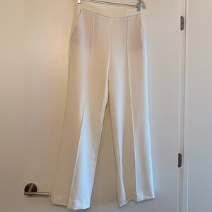 Elegant Cream Women's Pants